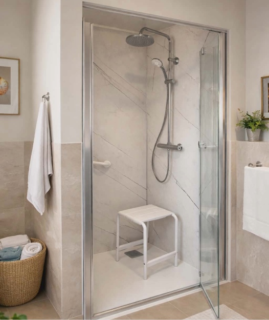 cr&eacute;ation salle de bain Le Quesnoy